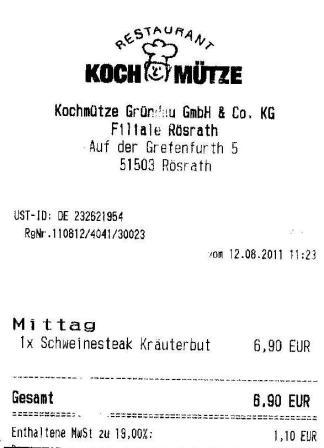 ipom Hffner Kochmtze Restaurant